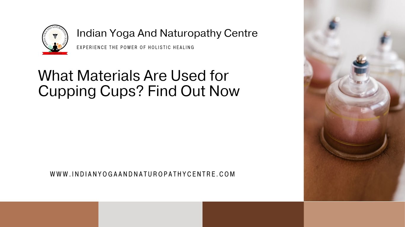 What Materials Are Used for Cupping Cups? Find Out Now