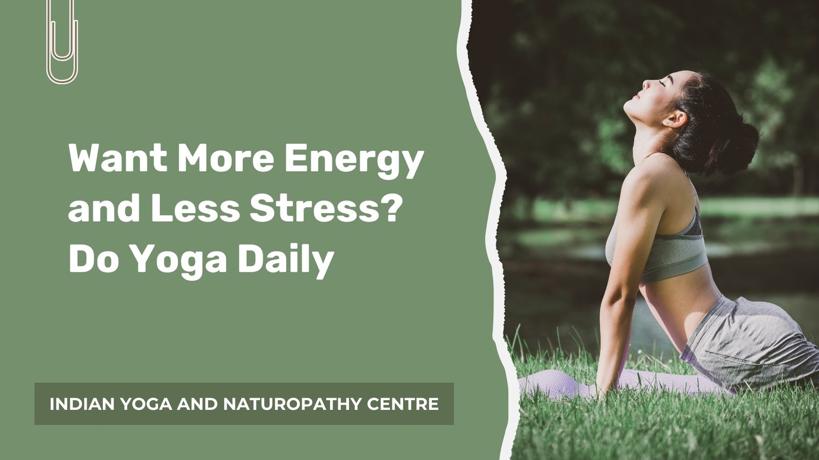 Want More Energy and Less Stress? Do Yoga Daily